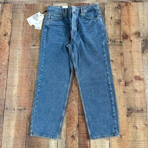 Selected Femme High waist straight blue denim jeans 32